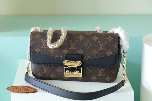 7 louis vuitton marceau monogram canvas black for women womens handbags shoulder and crossbody bags 96in245cm lv m46126 9988