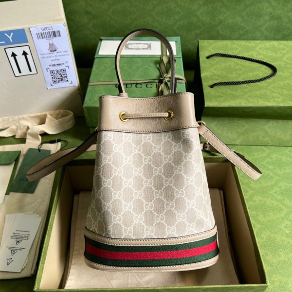 2 gucci ophidia small gg bucket bag white for women womens bags 10in25cm gg 9988