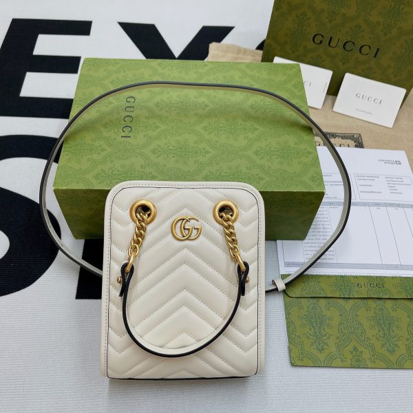 3 gucci marmont matelasse mini bag white for women womens bags 75in19cm gg 696123 dtdht 9022 9988