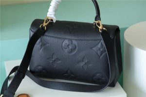 louis vuitton madeleine mm monogram empreinte black for women womens handbags shoulder and crossbody bags 118in30cm lv m45976 9988
