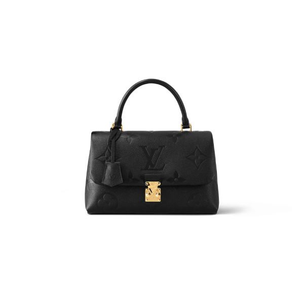 4 louis vuitton madeleine mm monogram empreinte black for women womens handbags shoulder and crossbody bags 118in30cm lv m45976 9988