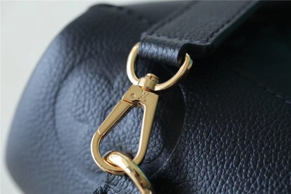 6 louis vuitton madeleine mm monogram empreinte black for women womens handbags shoulder and crossbody bags 118in30cm lv m45976 9988