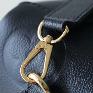 13 louis vuitton madeleine mm monogram empreinte black for women womens handbags shoulder and crossbody bags 118in30cm lv m45976 9988