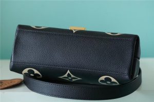 louis vuitton clemence long wallet in black epi leather