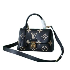 4 louis vuitton madeleine bb monogram empreinte black for women womens handbags shoulder and crossbody bags 94in24cm lv m45978 9988