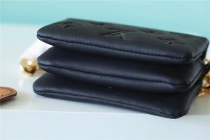 2-Louis Vuitton Beltbag Coussin Monogram Black For Women Womens Handbags Shoulder And Crossbody Bags 5.1In13cm Lv   9988