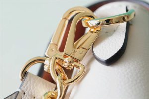 2-Louis Vuitton Lockme Tender White For Women Womens Handbags Shoulder And Crossbody Bags 7.5In19cm Lv   9988