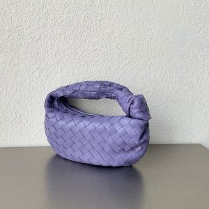 3-Bottega Veneta Mini Jodie Violet For Women Womens Bags 11In28cm 651876Vcpp54214   9988