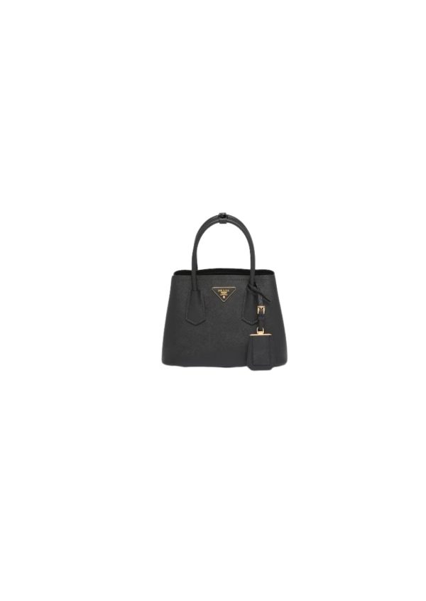 4 prada double saffiano mini bag black for women womens bags 98in25cm 1bg443 2a4a f0lj4 v xoo 9988