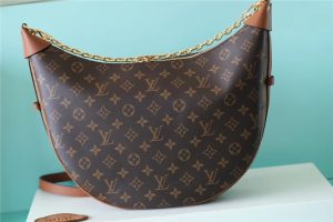 3 louis vuitton loop monogram canvas by nicolas ghesquiere for women womens handbags shoulder and crossbody bags 23cm91in lv 9988