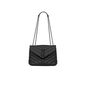 4 saint laurent loulou small chain bag in matelass y black for women 98in23cm ysl 494699dv7281000 9988