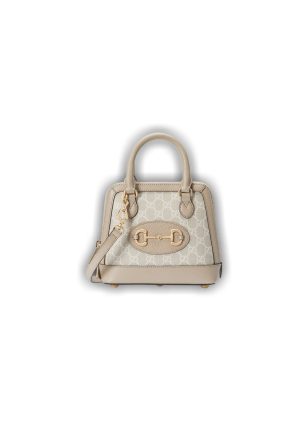 4-Gucci Horsebit 1955 Gg Mini Bag Beige For Women Womens Bags 7.9In20cm Gg 677212 Uulag 9682   9988