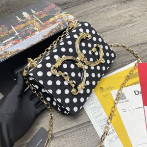 dolce gabbana dg girls crossbody bag with polka dots muticolour for women 83in21cm dg 9988