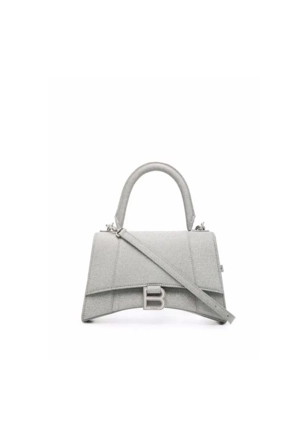 4 balenciaga hourglass small handbag in grey for women womens bags 9in23cm 9988