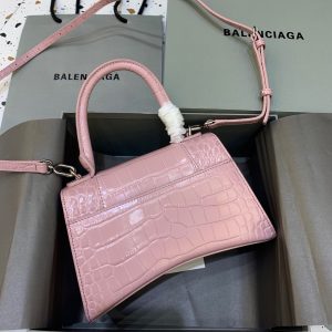 balenciaga hourglass small handbag in pink for women womens bags 9in23cm 5935461lr6y5906 9988