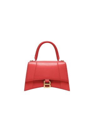4 balenciaga hourglass small handbag in bright red for women womens bags 9in23cm 5935461qj4m6406 9988