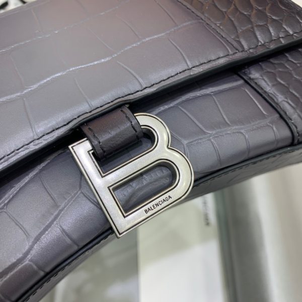 3 balenciaga hourglass small handbag in dark grey for women womens bags 9in23cm 5935462107u1309 9988