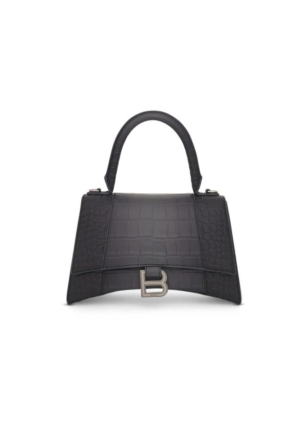 11 balenciaga hourglass small handbag in dark grey for women womens bags 9in23cm 5935462107u1309 9988