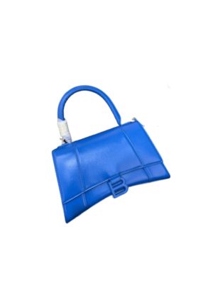 4-Balenciaga Hourglass Small Handbag In Dark Blue For Women Womens Bags boss 9In23cm   9988
