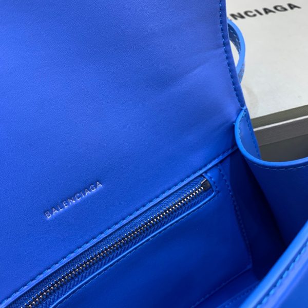7 balenciaga hourglass small handbag in dark blue for women womens bags 9in23cm 9988
