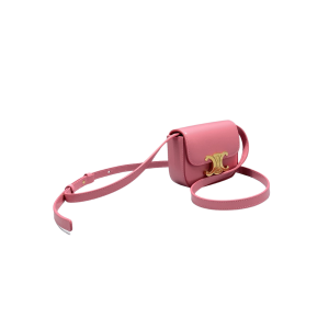4-Celine Teen Triomphe Bag Pink For Women 7In19cm   9988