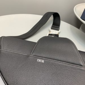 christian dior saddle bag black for women 10in26cm cd 9988