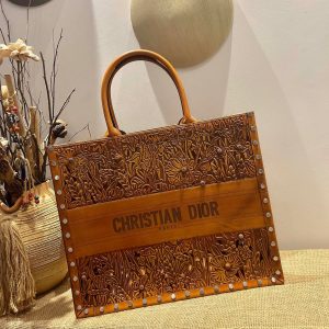 5 christian dior large dior book tote orange for women womens handbags 165in42cm cd 9988