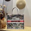 christian dior large dior book tote red multicolor for women womens handbags 165in42cm cd 9988