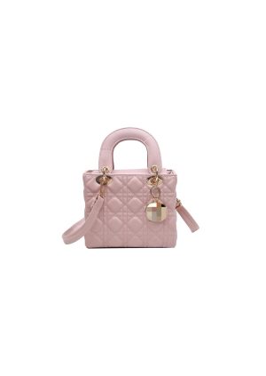 4-Christian Dior Small Lady Dior Bag Gold Toned Hardware Lotus Pearlescent For Women 8In20cm Cd   9988