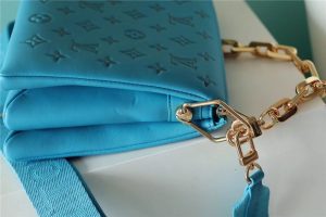 louis vuitton coussin pm monogram blue for women womens bags shoulder and crossbody bags 102in26cm lv 9988