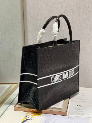 1 christian dior large dior book tote black for women womens handbags 165in42cm cd m1286zwso m900 9988