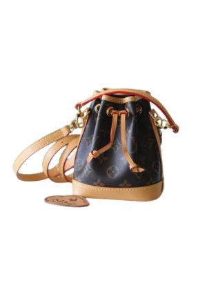 4-Louis Vuitton Nano Noe Monogram Canvas For Women Womens Handbags Shoulder And Crossbody Bags 16Cm6.3In Lv M81266   9988