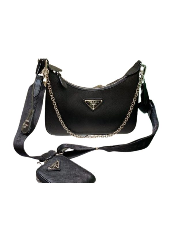 4 prada reedition 2005 renylon mini bag black for women womens bags 86in22cm 1ne204 r064 f0002 9988