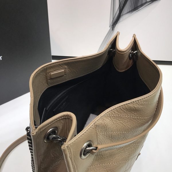 9 saint laurent niki medium shopping bag beige for women 126in32cm ysl 9988