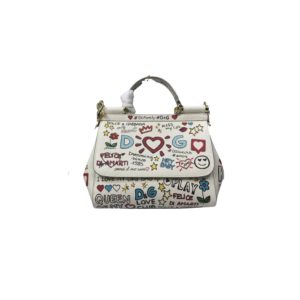 4-Dolce  Gabbana Medium Sicily Handbag Unique Print Motifs Muticolour For Women 10.2In26cm Dg   9988