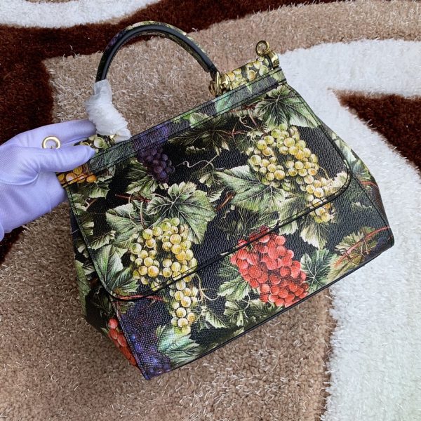 Dolce & Gabbana Kids DG Pop Handtasche im Metallic-Look Rosa