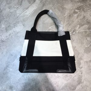 balenciaga navy xs tote bag in black and white for women womens bags 126in32cm 9988