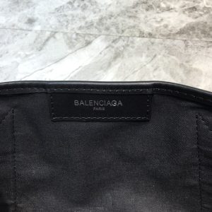 6 balenciaga navy xs tote bag in black and white for women womens bags 126in32cm 9988