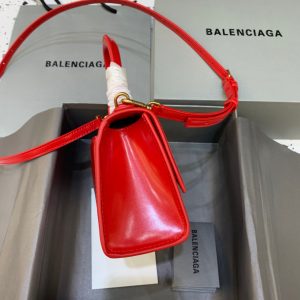 balenciaga hourglass xs handbag in red for women womens bags 74in19cm 9988
