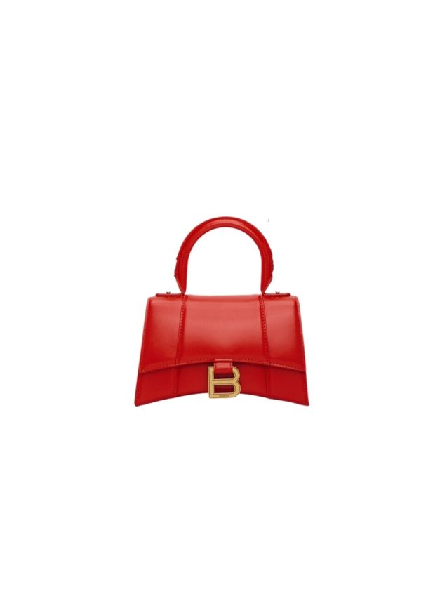 4 balenciaga hourglass xs handbag in red for women womens Puzzle bags 74in19cm 9988