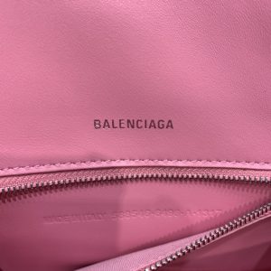 7 balenciaga hourglass small handbag in dark pink for women womens bags 9in23cm 9988 1