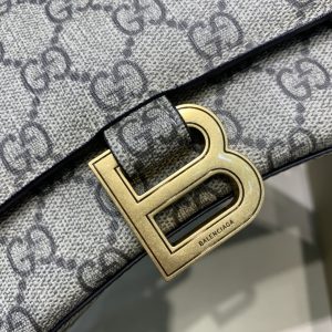 balenciaga hourglass small handbag in beige for women womens bags 9in23cm 9988 2