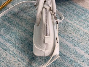 balenciaga ville mini handbag in white for women womens bags 7in18cm 9988