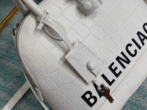 balenciaga ville small handbag in white for women womens bags 102in26cm 9988