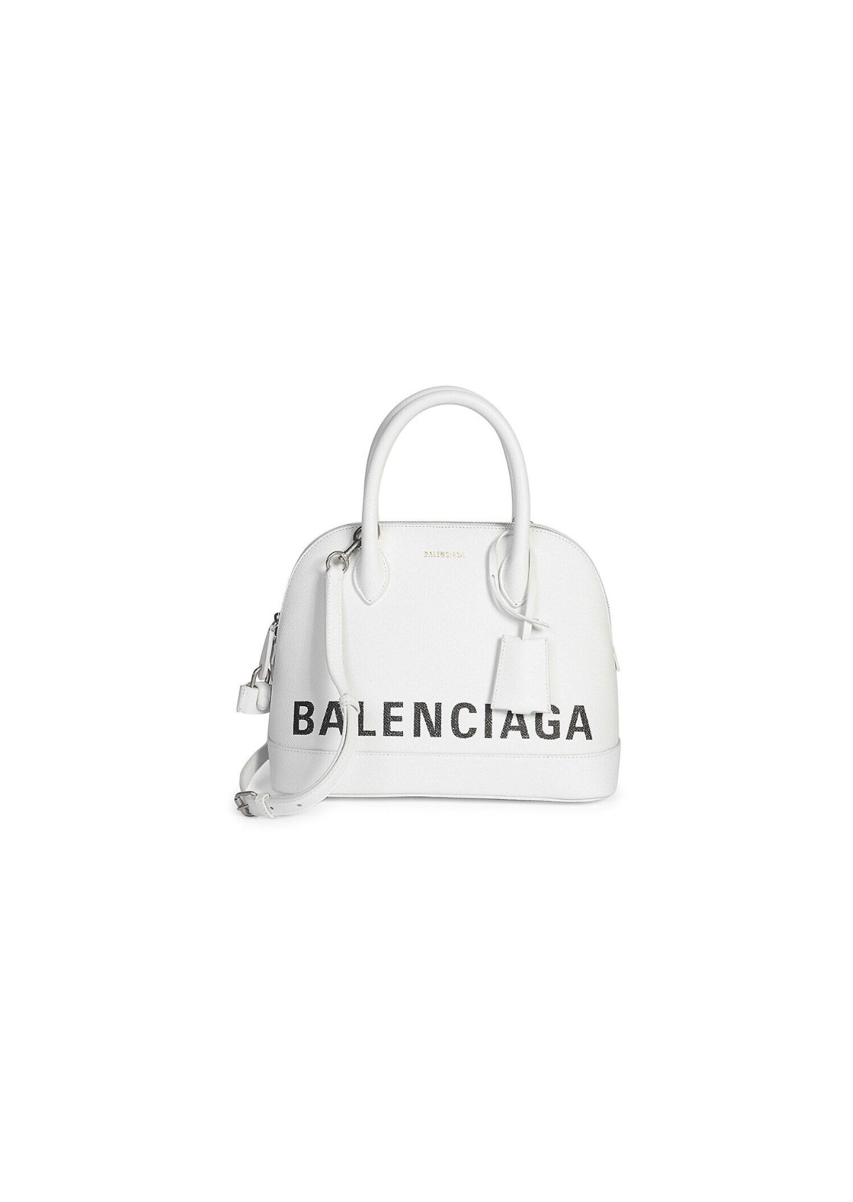 Balenciaga Ville Small Handbag In White For Women Womens Bags 10.2In26cm 9988 Acm Shop Prada Montagna Tessuto Nylon belt bag