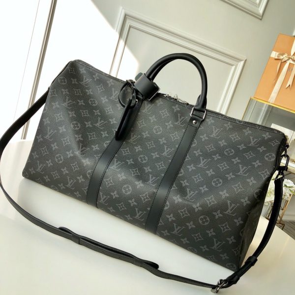 7 louis vuitton luggage bag monogram 50cm black 9988