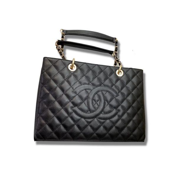 4 chanel cardigans classic tote bag gold toned hardware black for women 133in34cm 9988