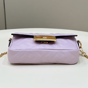 1 fendi baguette purple for women womens handbags shoulder and crossbody bags 75in19cm ff 8bs017 9988