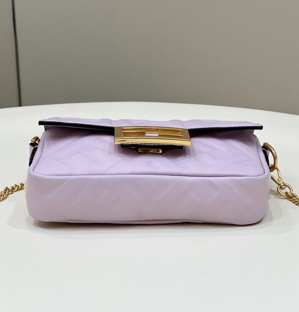 1 fendi baguette purple for women womens handbags shoulder and crossbody bags 75in19cm ff 8bs017 9988