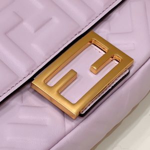 5 fendi baguette purple for women womens handbags shoulder and crossbody bags 75in19cm ff 8bs017 9988